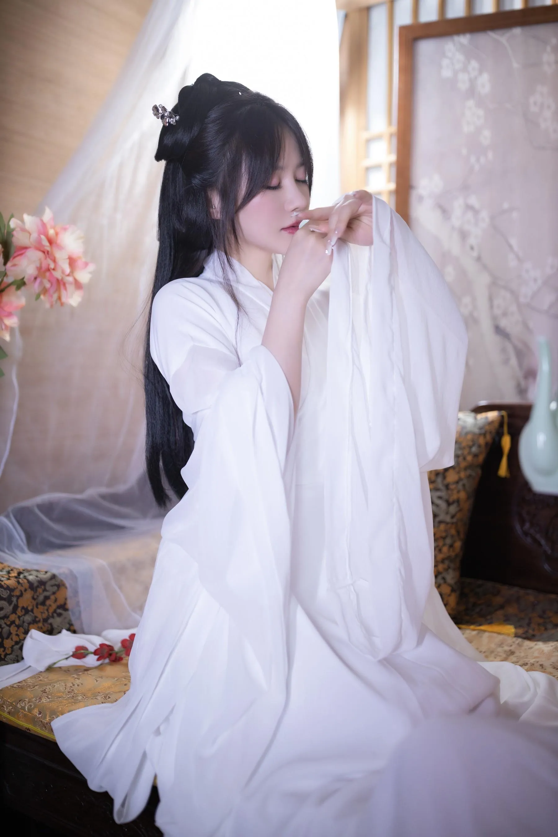 NO.0028 秀人名模鱼子酱Fish内部私购未上架《双女古装剧情》写真 [67P]插图6